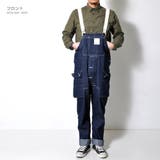 デニムサロペット メンズ オーバーオール | RAiseNsE  | 詳細画像34 