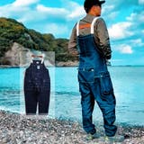 デニムサロペット メンズ オーバーオール | RAiseNsE  | 詳細画像1 