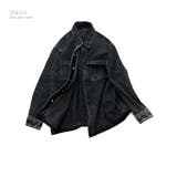 数量限定 ブラックデニムジャケット Gジャン | RAiseNsE | 詳細画像34