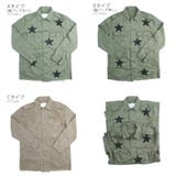 数量限定 ミリタリーシャツジャケット スタープリント | RAiseNsE | 詳細画像2