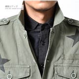 数量限定 ミリタリーシャツジャケット スタープリント | RAiseNsE | 詳細画像16