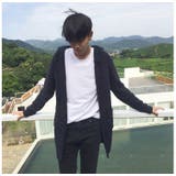 フード付 ロング丈カーディガン アウター | RAiseNsE  | 詳細画像2 