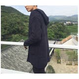 フード付 ロング丈カーディガン アウター | RAiseNsE  | 詳細画像4 