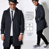 ストライプ チェスターコート メンズ トップス アウター 春 春服 #T739 | RAiseNsE | 詳細画像1