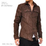 シワ加工 ワイヤー入 デザインシャツ | RAiseNsE  | 詳細画像27 