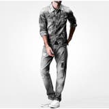 ヴィンテージ加工 迷彩柄デニムジャケット JKT | RAiseNsE | 詳細画像16