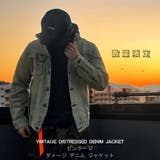 ヴィンテージ加工 迷彩柄デニムジャケット JKT | RAiseNsE | 詳細画像1
