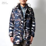 迷彩ミリタリーハーフコート メンズ アウター | RAiseNsE | 詳細画像12