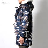 迷彩ミリタリーハーフコート メンズ アウター | RAiseNsE | 詳細画像13