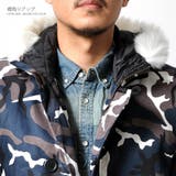 迷彩ミリタリーハーフコート メンズ アウター | RAiseNsE | 詳細画像15