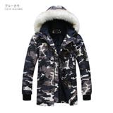 迷彩ミリタリーハーフコート メンズ アウター | RAiseNsE | 詳細画像18