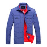 数量限定 ワッペン＆胸ポケット付き ダウンジャケット | RAiseNsE  | 詳細画像14 