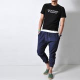 フェイクレイヤード ロゴ刺繍Tシャツ 半袖 | RAiseNsE  | 詳細画像7 