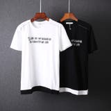フェイクレイヤード ロゴ刺繍Tシャツ 半袖 | RAiseNsE  | 詳細画像13 