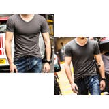 Vネック カラーTシャツ トップス | RAiseNsE  | 詳細画像10 