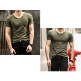 Vネック カラーTシャツ トップス | RAiseNsE  | 詳細画像14 