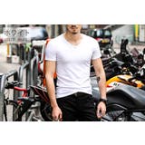 Vネック カラーTシャツ トップス | RAiseNsE  | 詳細画像19 