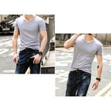 Vネック カラーTシャツ トップス | RAiseNsE  | 詳細画像22 