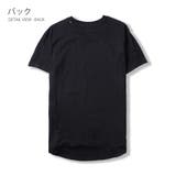 サイドジップデザイン テールカット 半袖Tシャツ | RAiseNsE  | 詳細画像20 