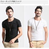 クルーネック Vネック シンプル | RAiseNsE | 詳細画像3