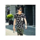 半袖Tシャツ ポケT フェザーデザイン | RAiseNsE | 詳細画像17