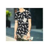 半袖Tシャツ ポケT フェザーデザイン | RAiseNsE | 詳細画像20