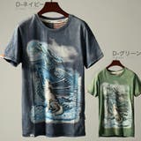 ヴィンテージテイスト プリント 半袖Tシャツ | RAiseNsE  | 詳細画像25