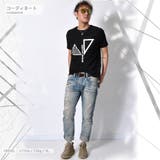 ボーダーピンタック グラフィック 半袖Tシャツ | RAiseNsE  | 詳細画像3 