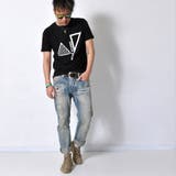 ボーダーピンタック グラフィック 半袖Tシャツ | RAiseNsE  | 詳細画像5 