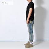 ボーダーピンタック グラフィック 半袖Tシャツ | RAiseNsE  | 詳細画像12 