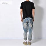 ボーダーピンタック グラフィック 半袖Tシャツ | RAiseNsE  | 詳細画像13 