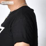 ボーダーピンタック グラフィック 半袖Tシャツ | RAiseNsE  | 詳細画像15 