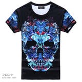 数量限定 スカルプリント 半袖Tシャツ | RAiseNsE | 詳細画像10