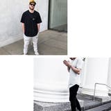 ロング丈 ラウンドカット 半袖Tシャツ | RAiseNsE  | 詳細画像8 