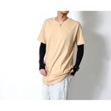 ロング丈 ラウンドカット 半袖Tシャツ | RAiseNsE  | 詳細画像21 