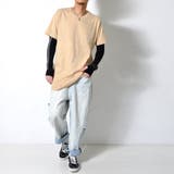 ロング丈 ラウンドカット 半袖Tシャツ | RAiseNsE  | 詳細画像23 