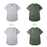 ロング丈 ラウンドカット 半袖Tシャツ | RAiseNsE  | 詳細画像33 