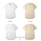 ロング丈 ラウンドカット 半袖Tシャツ | RAiseNsE  | 詳細画像35 