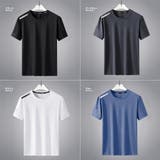 サラサラ 爽感 半袖 Tシャツ メンズ 速乾 スポーツ[4色]#TA191 | RAiseNsE  | 詳細画像2 