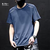 サラサラ 速乾 半袖Tシャツ メンズ 冷感 スポーツ 夏[8色]#TA192 | RAiseNsE  | 詳細画像16 
