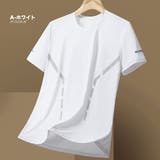 サラサラ 速乾 半袖Tシャツ メンズ 冷感 スポーツ 夏[8色]#TA192 | RAiseNsE  | 詳細画像18 