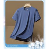 サラサラ 速乾 半袖Tシャツ メンズ 冷感 スポーツ 夏[8色]#TA192 | RAiseNsE  | 詳細画像20 