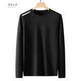 ブラック | 長袖 カジュアル Tシャツ | RAiseNsE 