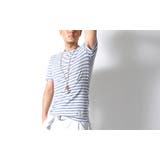 杢ボーダー カットオフネック 半袖 | RAiseNsE | 詳細画像8