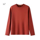 レッド | 裏フリース ロングTシャツ メンズ | RAiseNsE