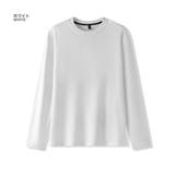 ホワイト | 裏フリース ロングTシャツ メンズ | RAiseNsE