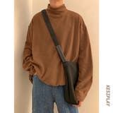 ブラウン | 長袖Tシャツ メンズ 暖かい | RAiseNsE