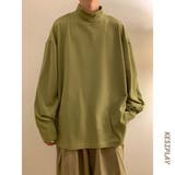 グリーン | 長袖Tシャツ メンズ 暖かい | RAiseNsE