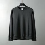 ブラック | 裏起毛 トレーナー メンズ | RAiseNsE 