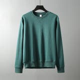 グリーン | 裏起毛 トレーナー メンズ | RAiseNsE 